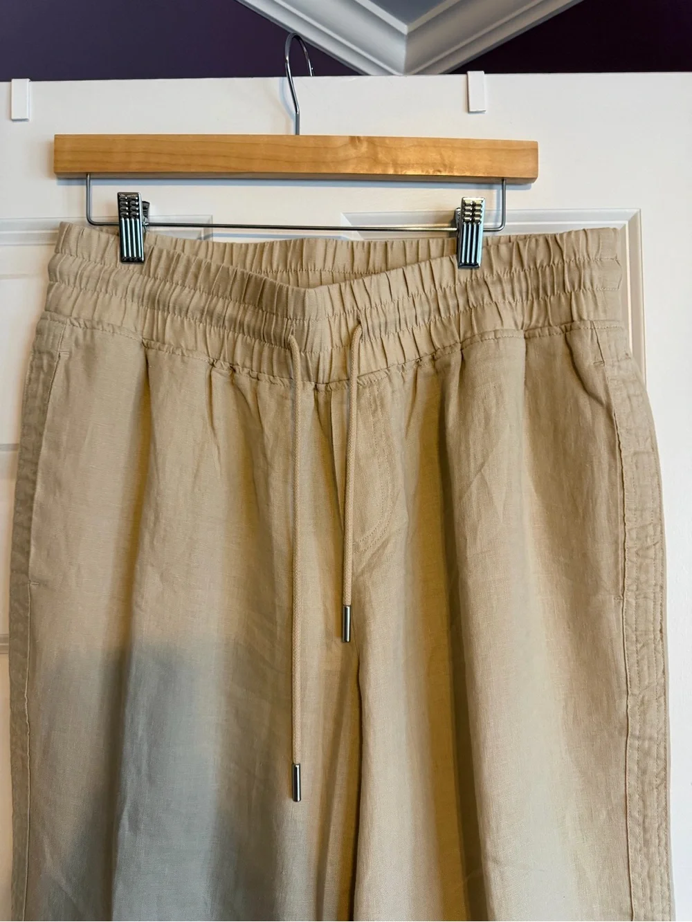 Quince 100% European Linen Wide Leg Pants